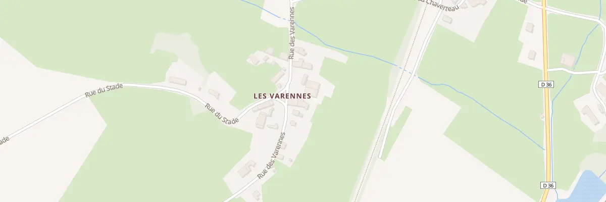 Plan du 5085 L’Ouche Marechaux à Thury