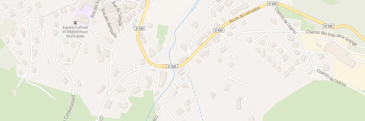 Plan du 415 Rte de Lamastre à Désaignes