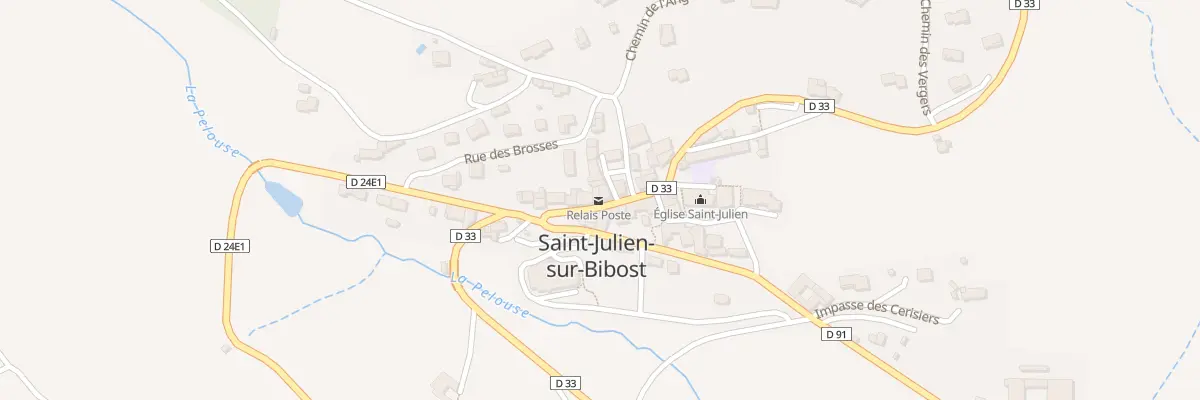 Plan du 60 Rue du Centre à Saint-Julien-sur-Bibost