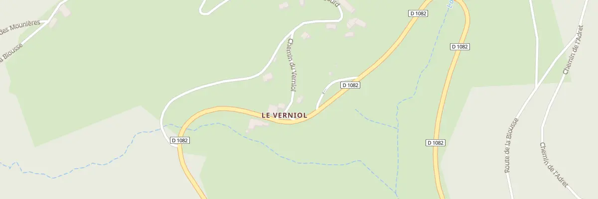 Plan du 36 Che du Verniol à La Versanne
