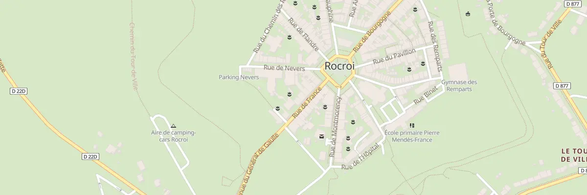 Plan du 11 Rue de France à Rocroi