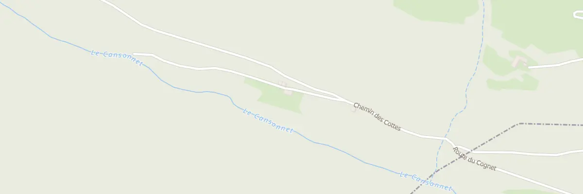 Plan du 5017 Les Cottes à Monestier