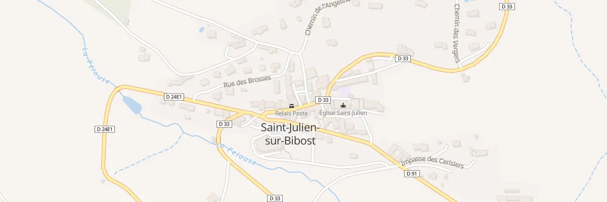 Plan du 17 Mte de la Croix Rousse à Saint-Julien-sur-Bibost