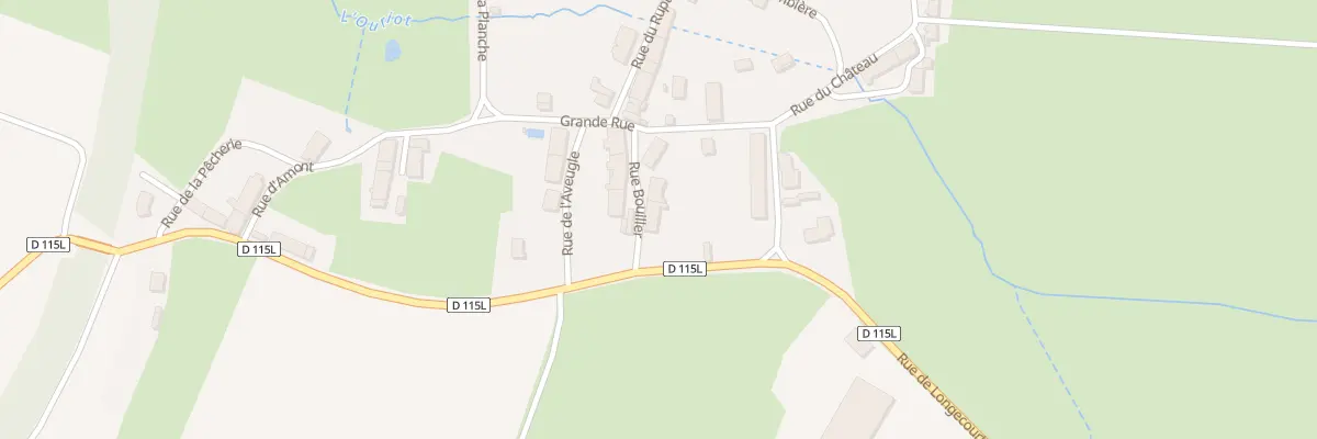 Plan du 5 Rue Bouiller à Musigny