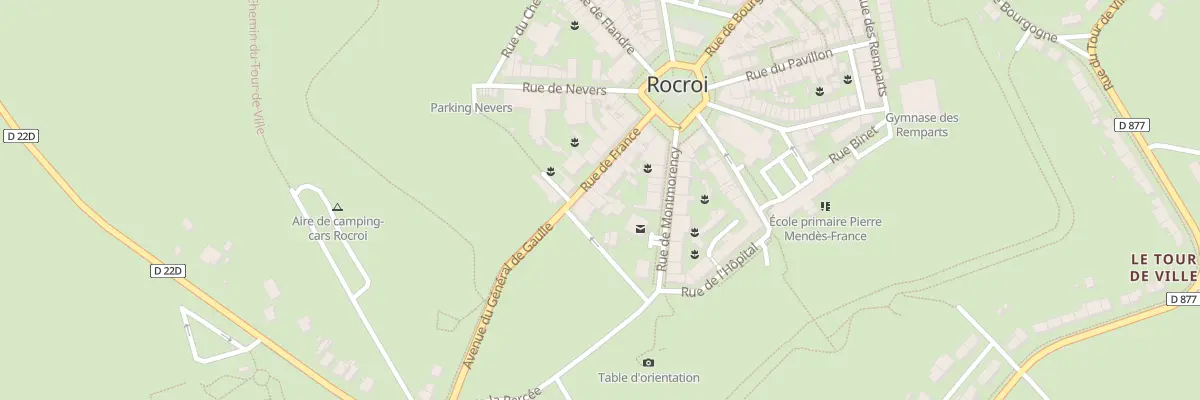 Plan du 18 Rue de France à Rocroi