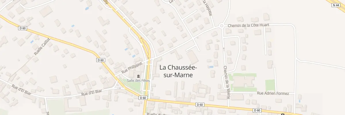 Plan du 2 Che de la Cote Huart à La Chaussée-sur-Marne
