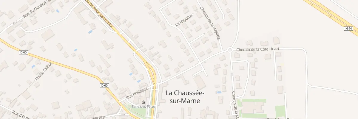 Plan du 5241 Che de la Cote Huart à La Chaussée-sur-Marne