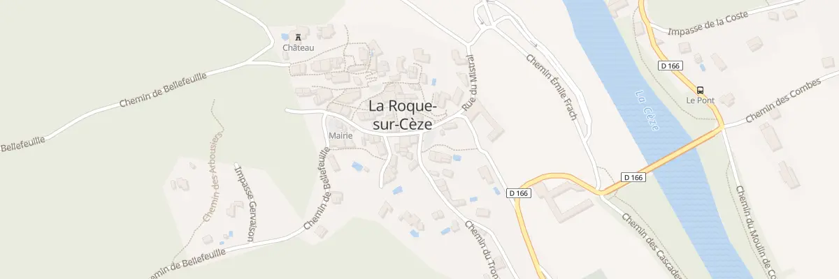 Plan du 5046 Pl des Marronniers à La Roque-sur-Cèze