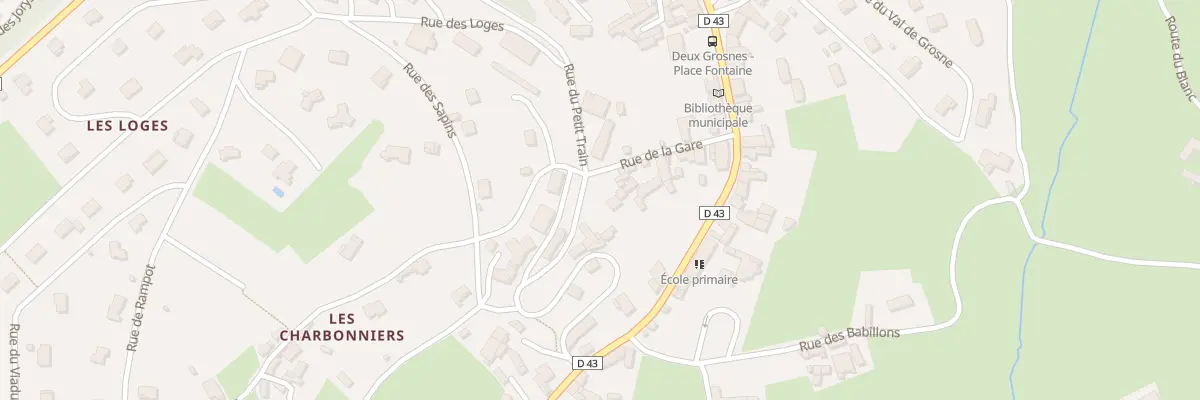 Plan du 5027 Vc des Esses à Deux-Grosnes