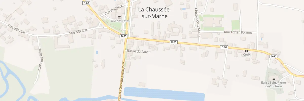 Plan du 5108A Coulmier Ouest à La Chaussée-sur-Marne