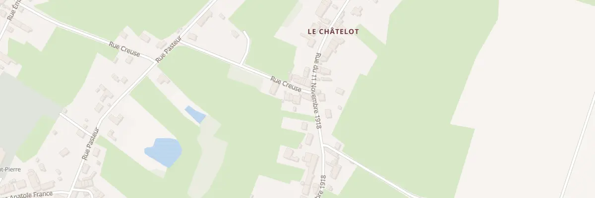 Plan du 22 Rue Creuse à Épinac