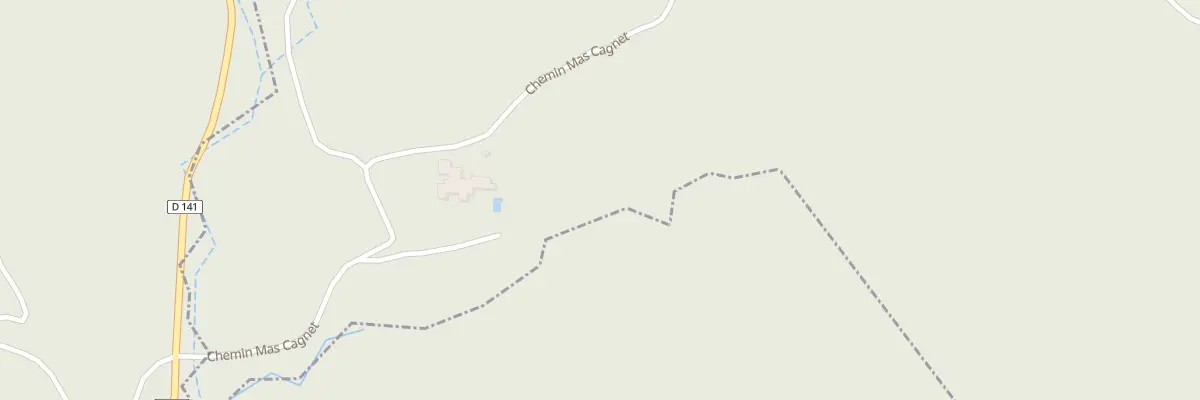 Plan du 5098 Cagnet à Salazac
