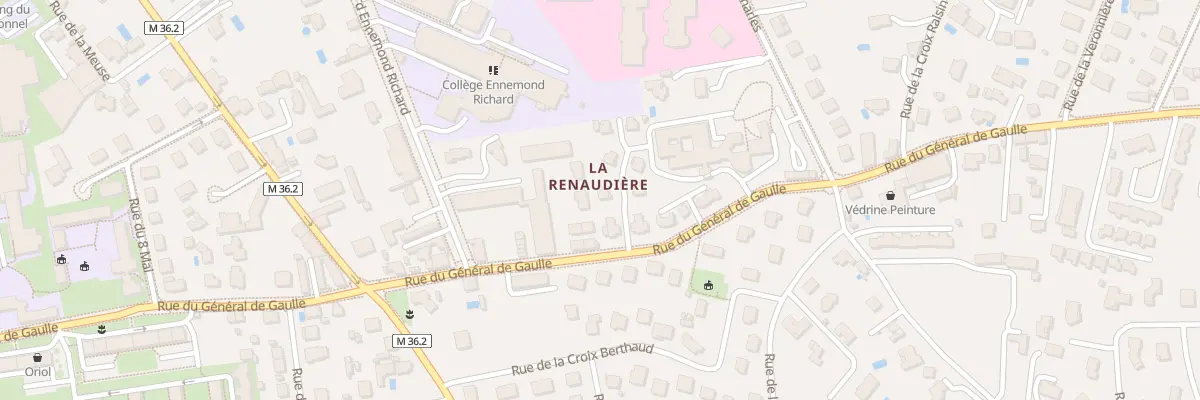 Plan du 33C Rue Gal de Gaulle à Saint-Chamond