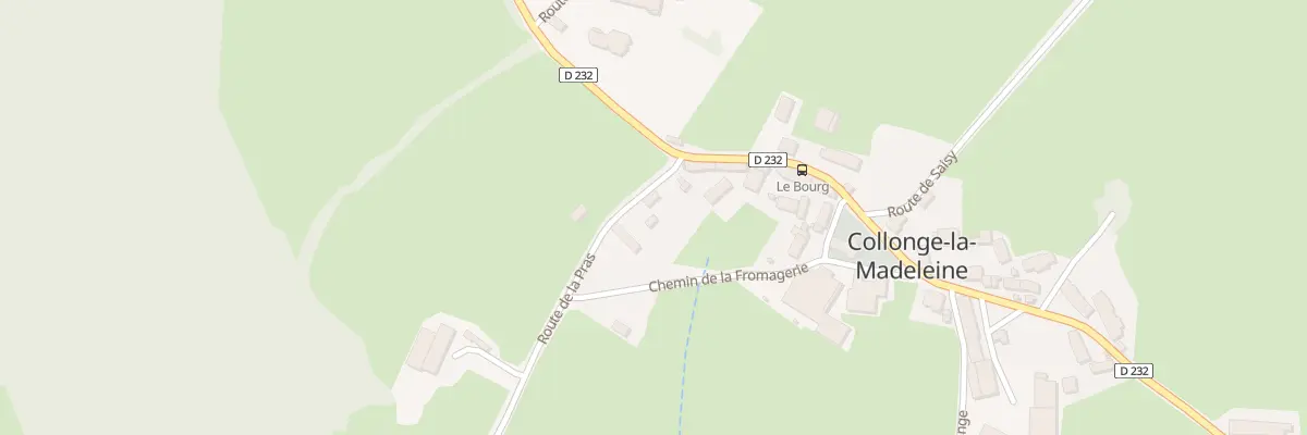 Plan du 5006 Le Bourg à Collonge-la-Madeleine