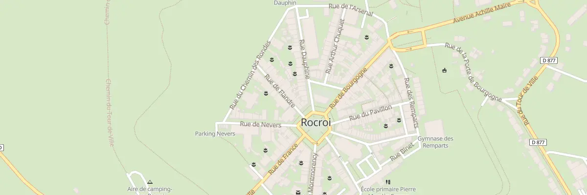 Plan du 3 Rue de Flandre à Rocroi