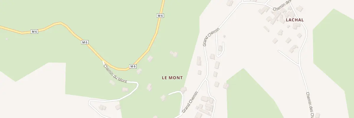 Plan du 129 Che du Mont à Valfleury