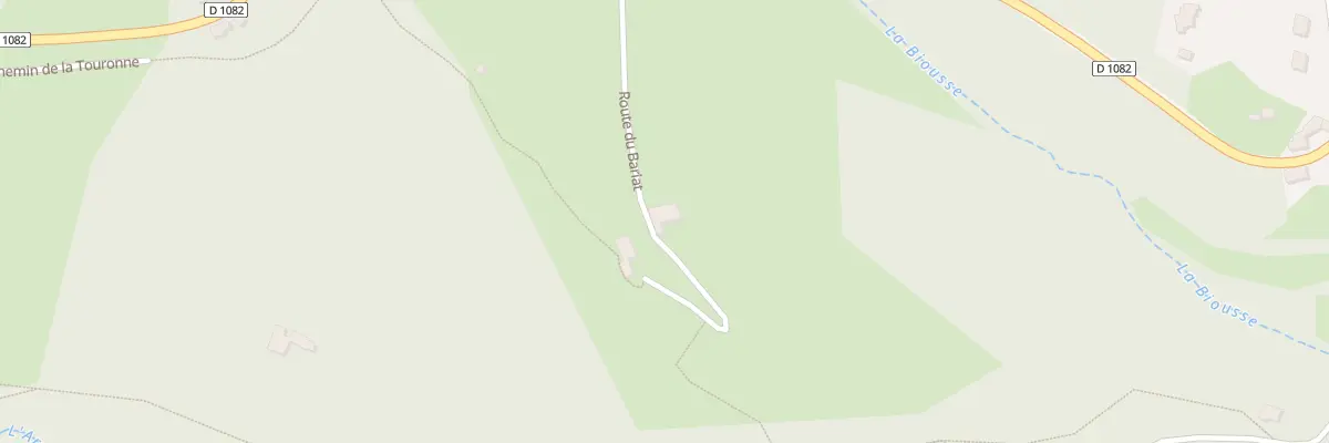Plan du 795 Rte du Bariat à La Versanne