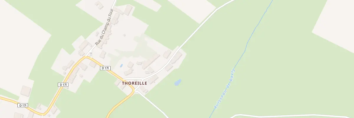 Plan du 6 Che de la Bascule (thoreille) à Mimeure