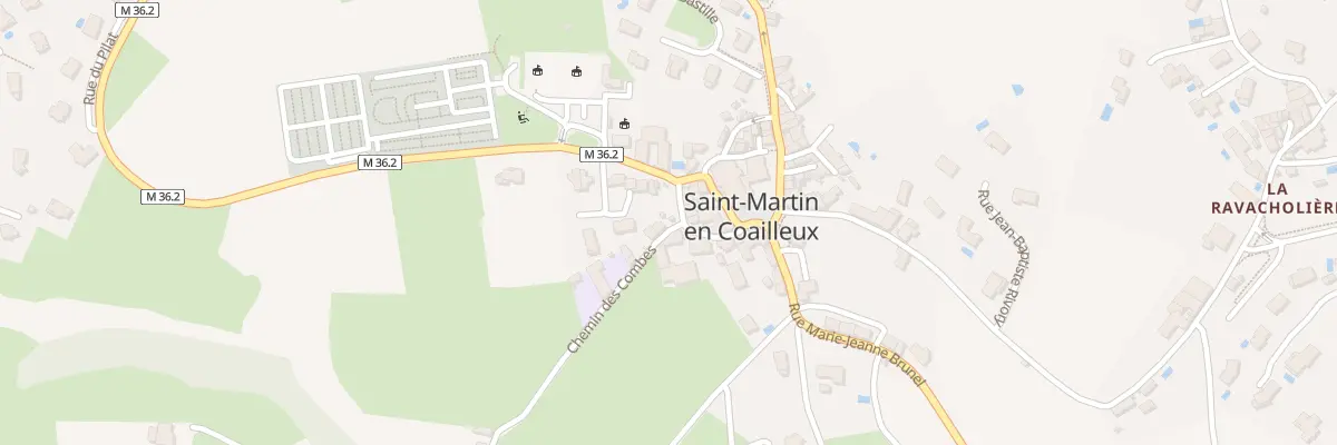 Plan du 2 Che des Combes à Saint-Chamond