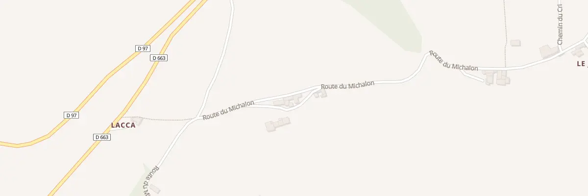 Plan du 50 Che du Thème à Larajasse