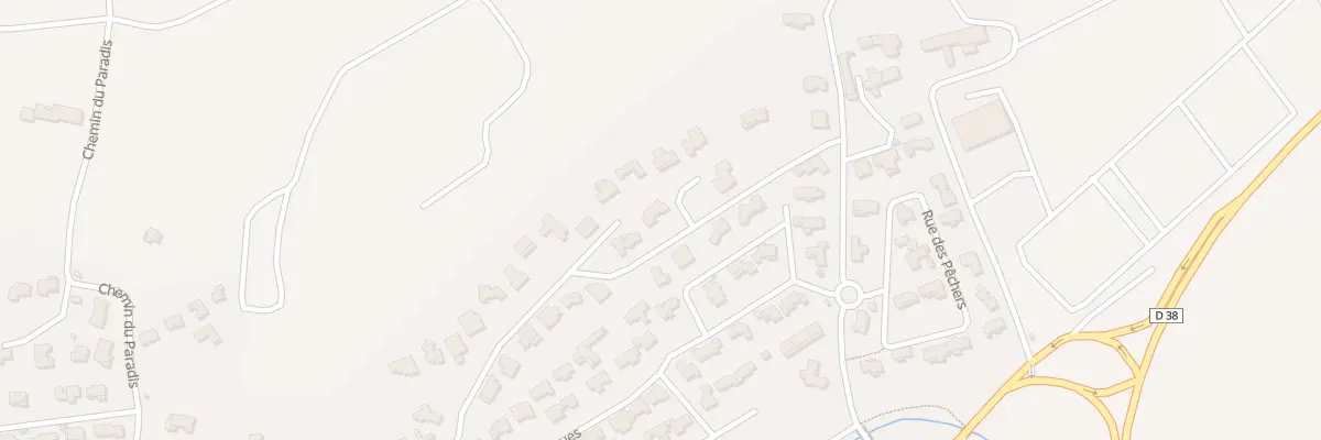 Plan du 537 Rue des Calandres à Bellegarde