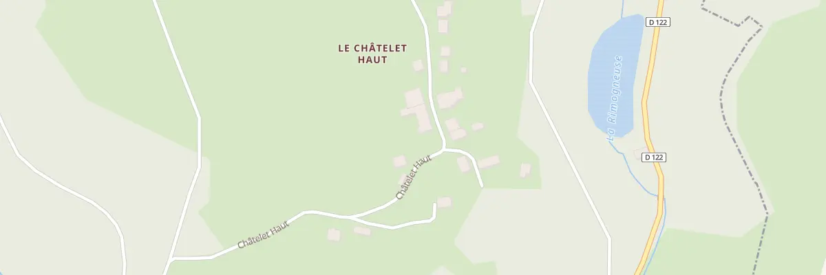 Plan du 3 Le Chatelet Haut au Châtelet-sur-Sormonne