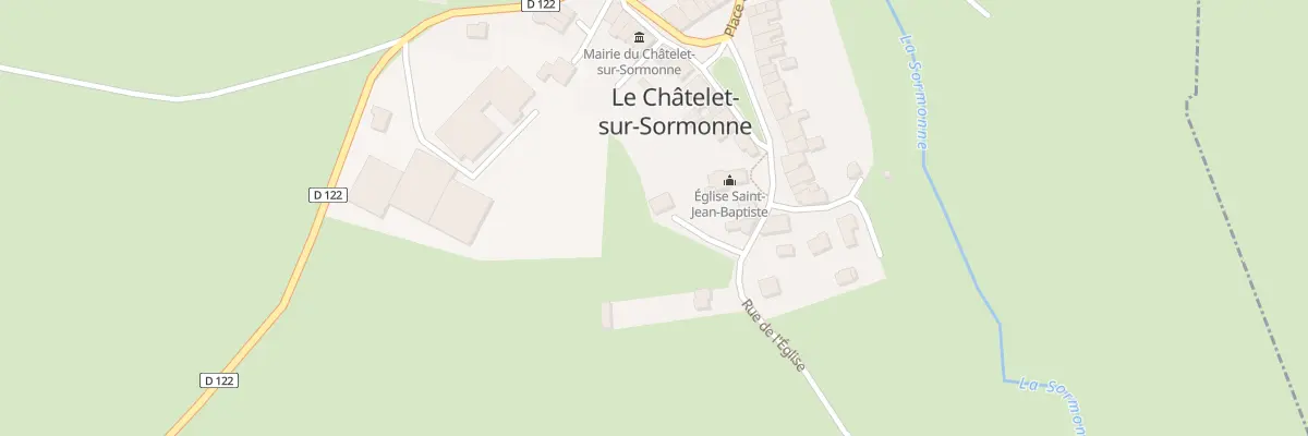 Plan du 5078 Le Village au Châtelet-sur-Sormonne