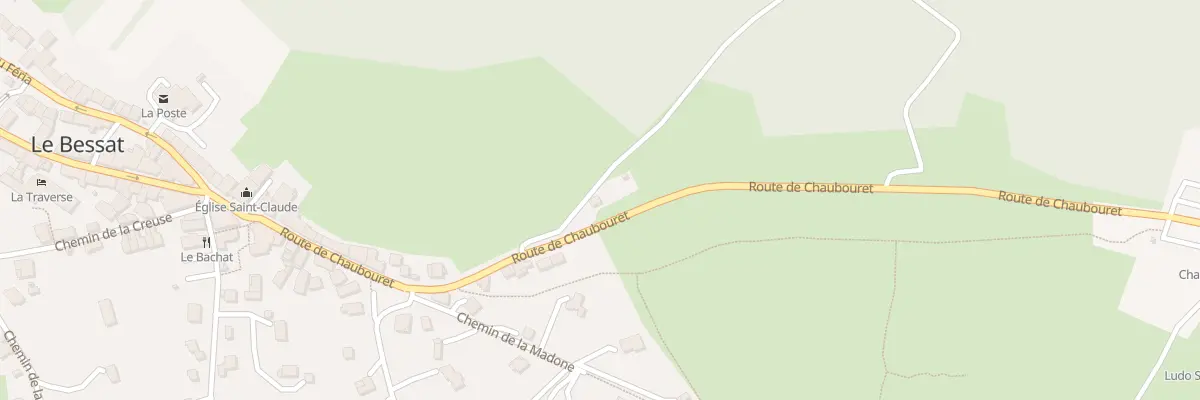Plan du 279 Rte de Chaubouret au Bessat