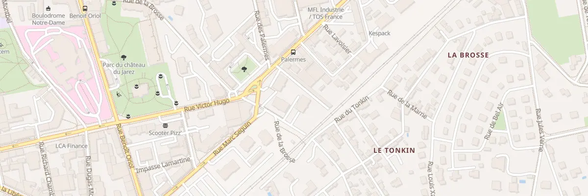 Plan du 23 Rue de la brosse à Saint-Chamond