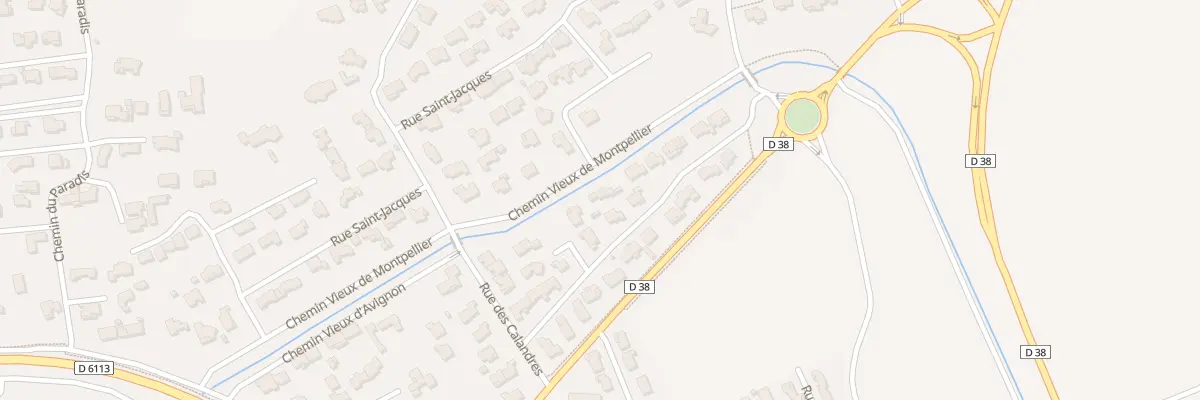 Plan du 135 Rue des Aigrettes à Bellegarde