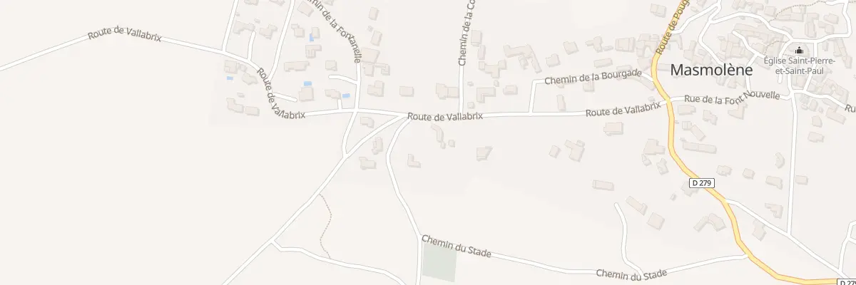 Plan du 5245 Le Bosquet à La Capelle-et-Masmolène