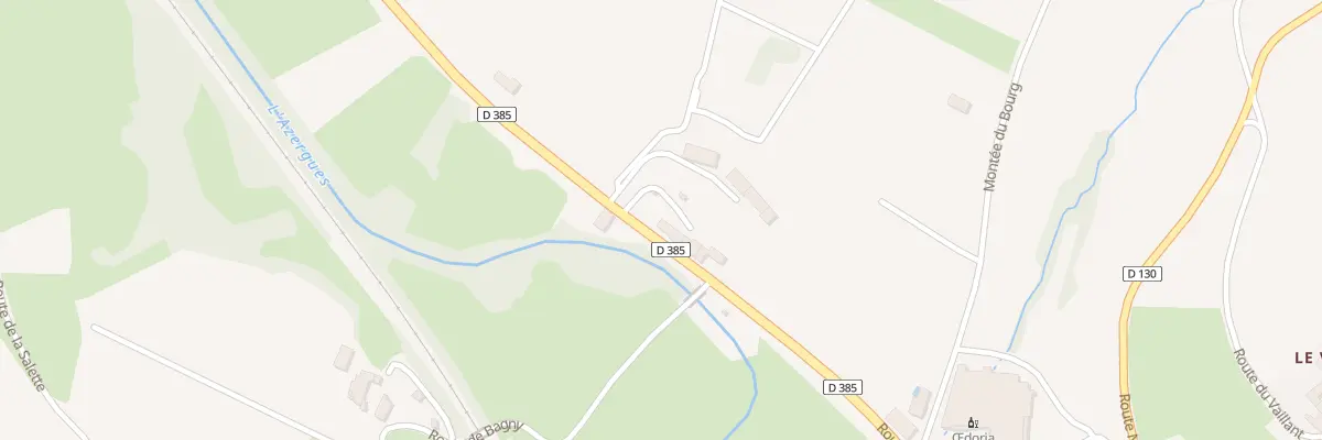Plan du 1088 Rte de la Vallee D 385 à Létra