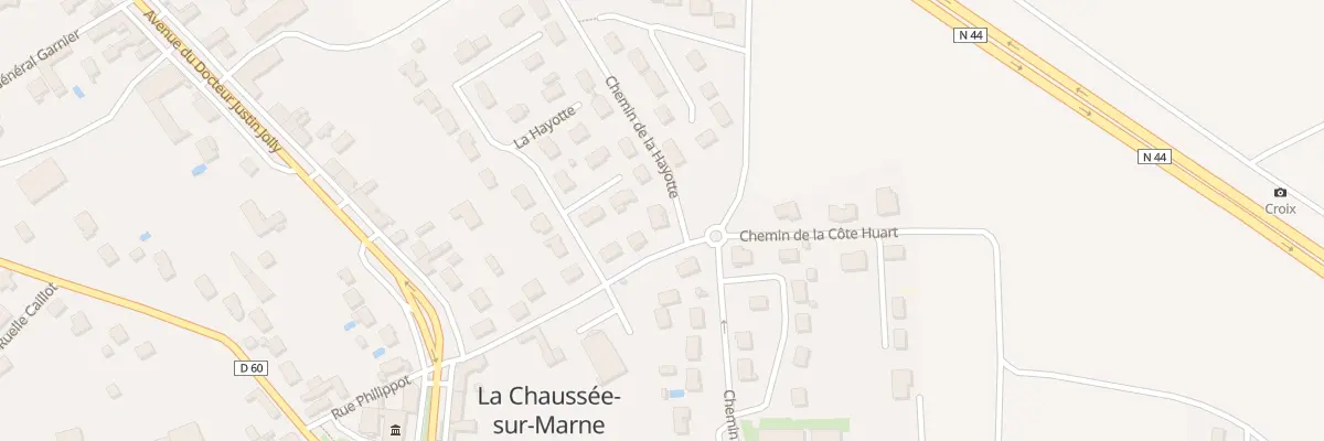 Plan du 9 Che de la Cote Huart à La Chaussée-sur-Marne