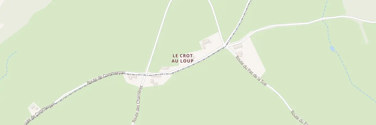 Plan du 5317 Le Crot au Loup à Dompierre-les-Ormes