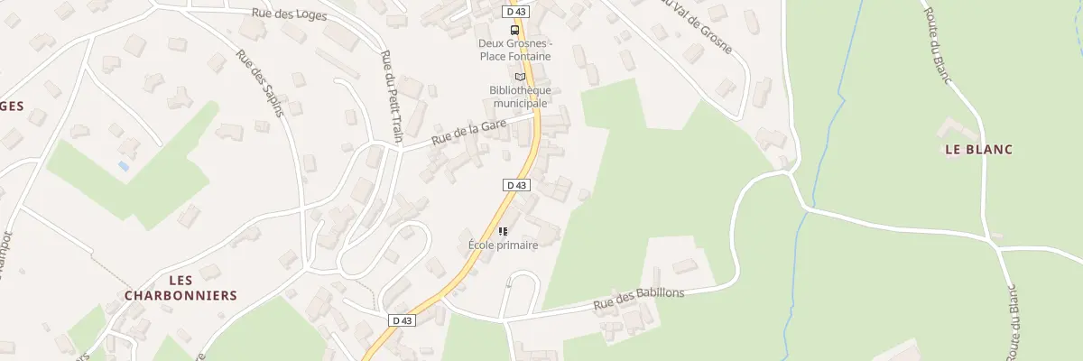 Plan du 330 Rue du Haut Beaujolais à Deux-Grosnes
