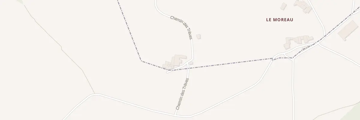 Plan du 660 Che des Trèves à Larajasse
