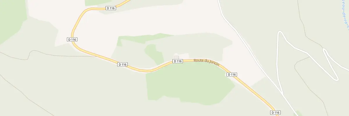 Plan du 1965 Rte du Joncin à Chambost-Allières