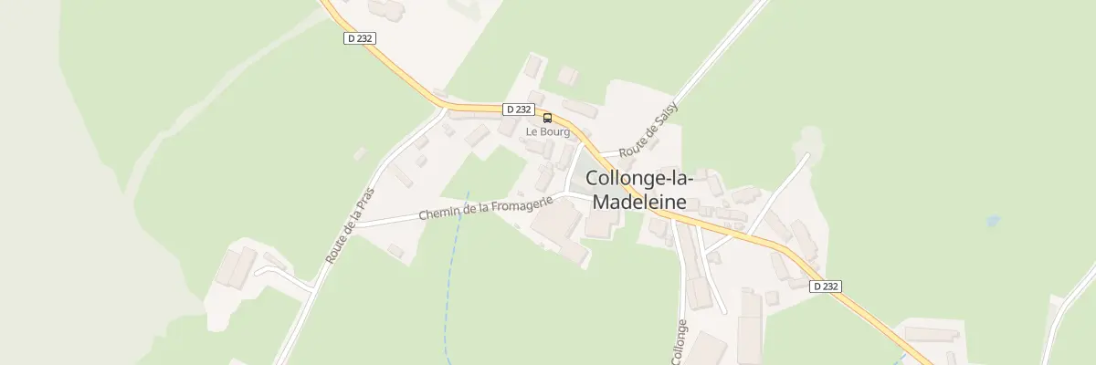 Plan du 2 Che de la Fromagerie à Collonge-la-Madeleine