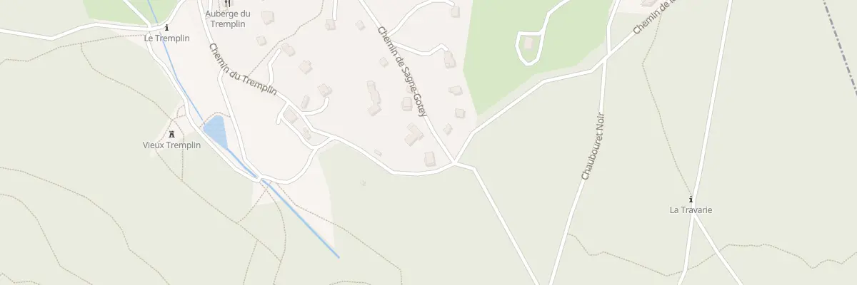 Plan du 586 Che de Sagne Gotey au Bessat