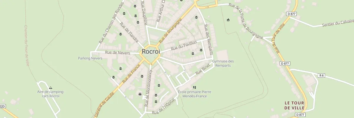 Plan du 8 Rue du Petit Fort à Rocroi