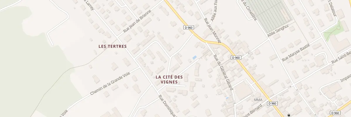 Plan du 2 Rue Robert Signol à Brienne-le-Château