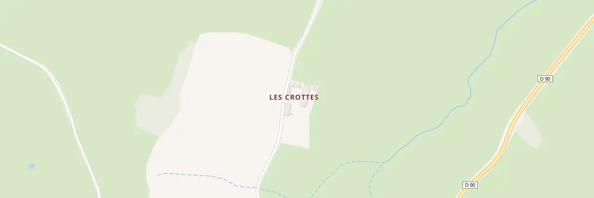 Plan du 5039 Les Crottes à Saint-Micaud
