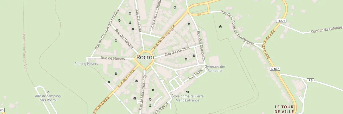 Plan du 5 Rue du Pavillon à Rocroi