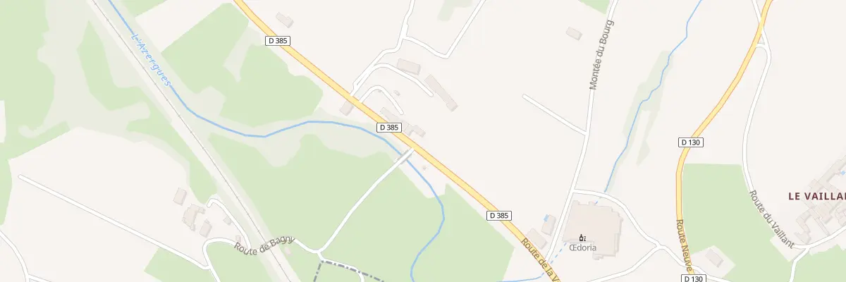 Plan du 1064 Rte de la Vallee D 385 à Létra