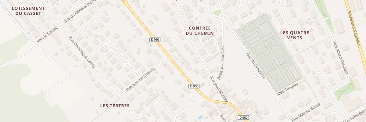 Plan du 5 Rue d’Arcis à Brienne-le-Château