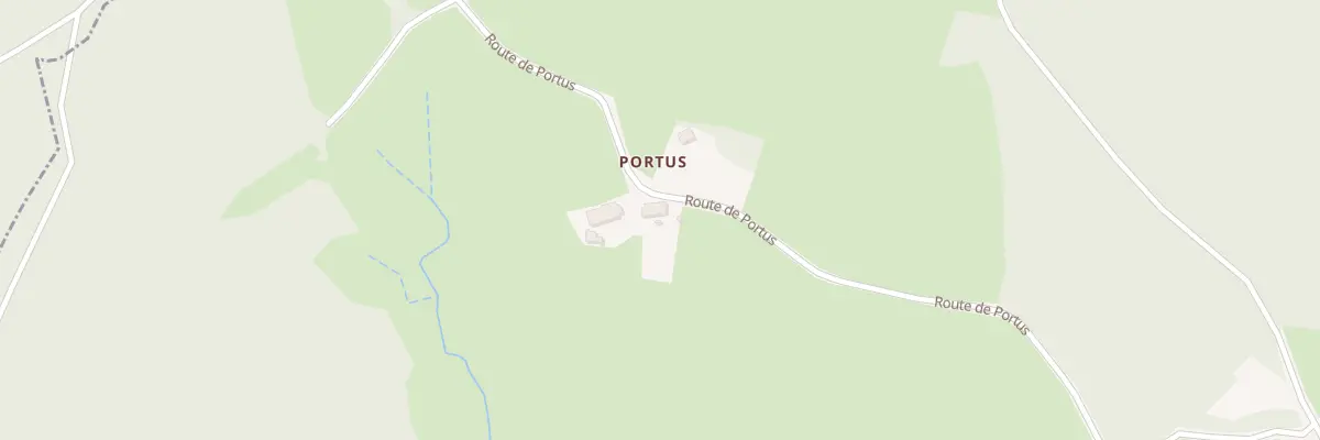 Plan du 1 Rte de Portus à Collonge-en-Charollais