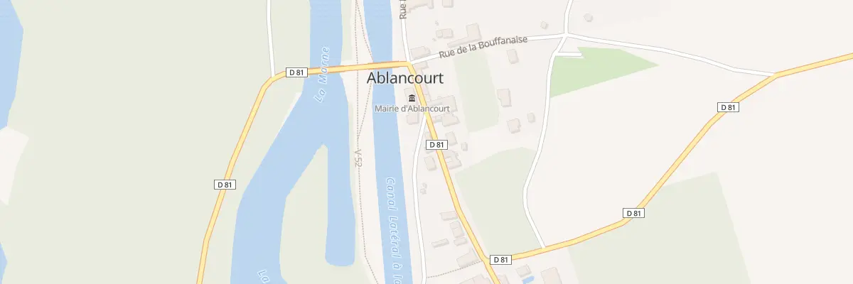Plan du 11 Rue Perrot d’Ablancourt à Ablancourt
