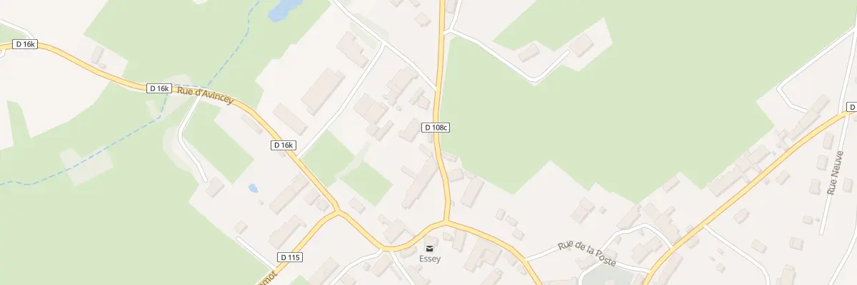 Plan du 1B Rue de l’Etang à Essey