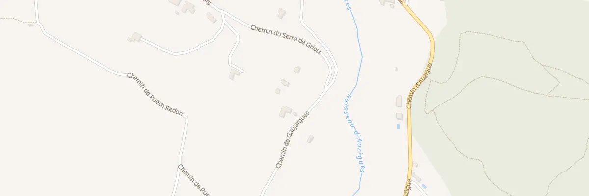 Plan du 5225 Che du Serre de Griots à Cavillargues