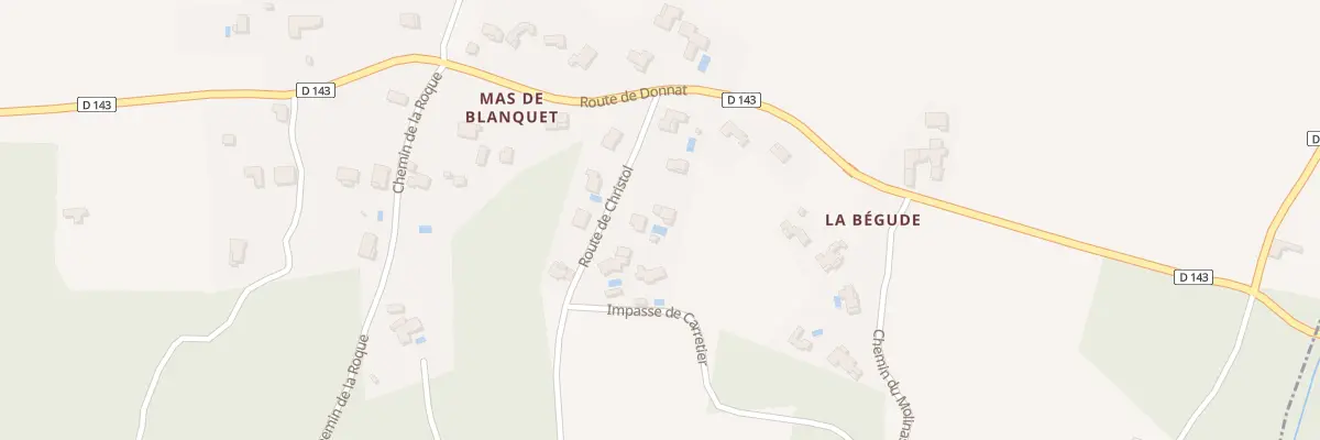 Plan du 5204 Chemin de la Roque à Saint-André-d’Olérargues